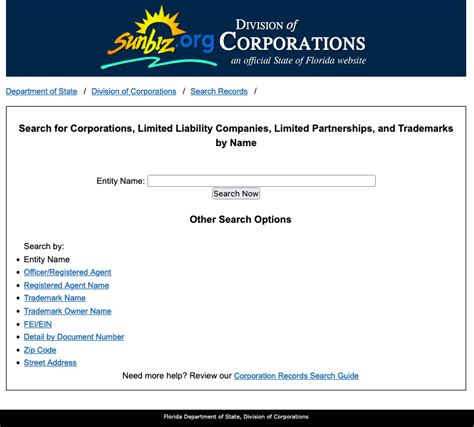 fei number florida|Search Corporations, Limited Liability Companies, Limited .